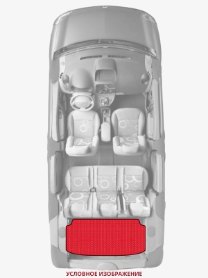 ЭВА коврики «Queen Lux» багажник для Volkswagen Passat Alltrack